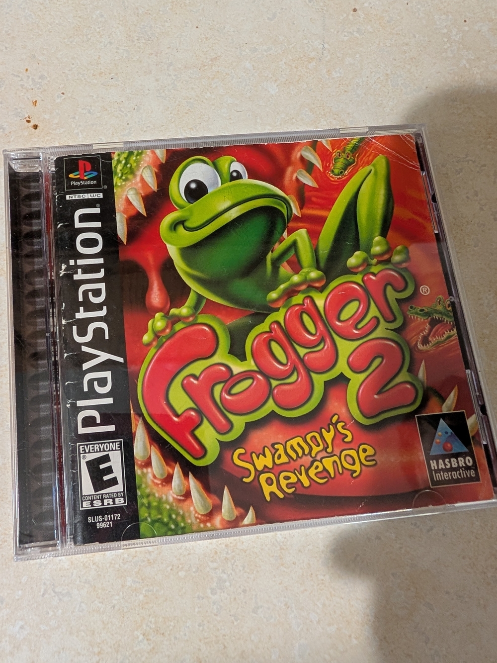 Sony PlayStation Frogger 2: Swampy's Revenge – Green & Red Cover